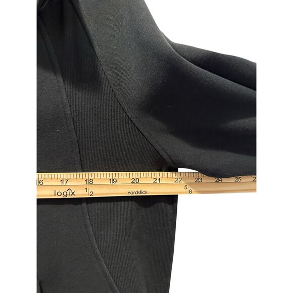 Lululemon Black Full-Zip Jacket Size M/L AthleisureStyle Streetwear Activewear - Picture 4 of 7